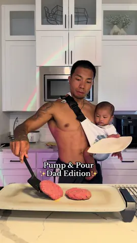 Even cooking us lunch, he’s happy to do my pump and pours 🥹❤️🍼 @Mason Muong #pumpandpour #dadoftiktok #momoftiktok #momlife #dadlife #breastmilk #breastpump #pumpingmom #oversupply #oversupplier #cooking #husbandandwife 