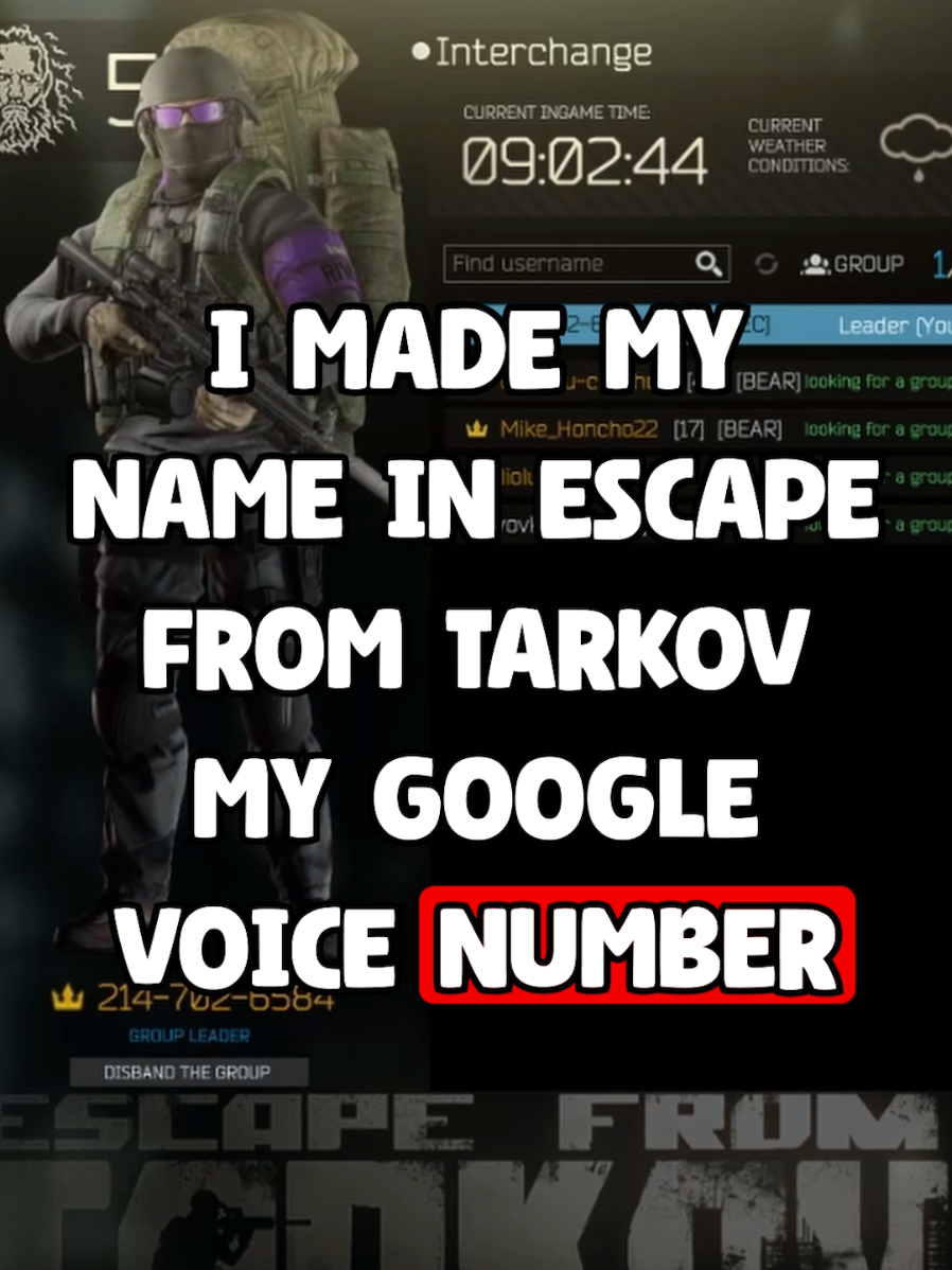 I made my name in 