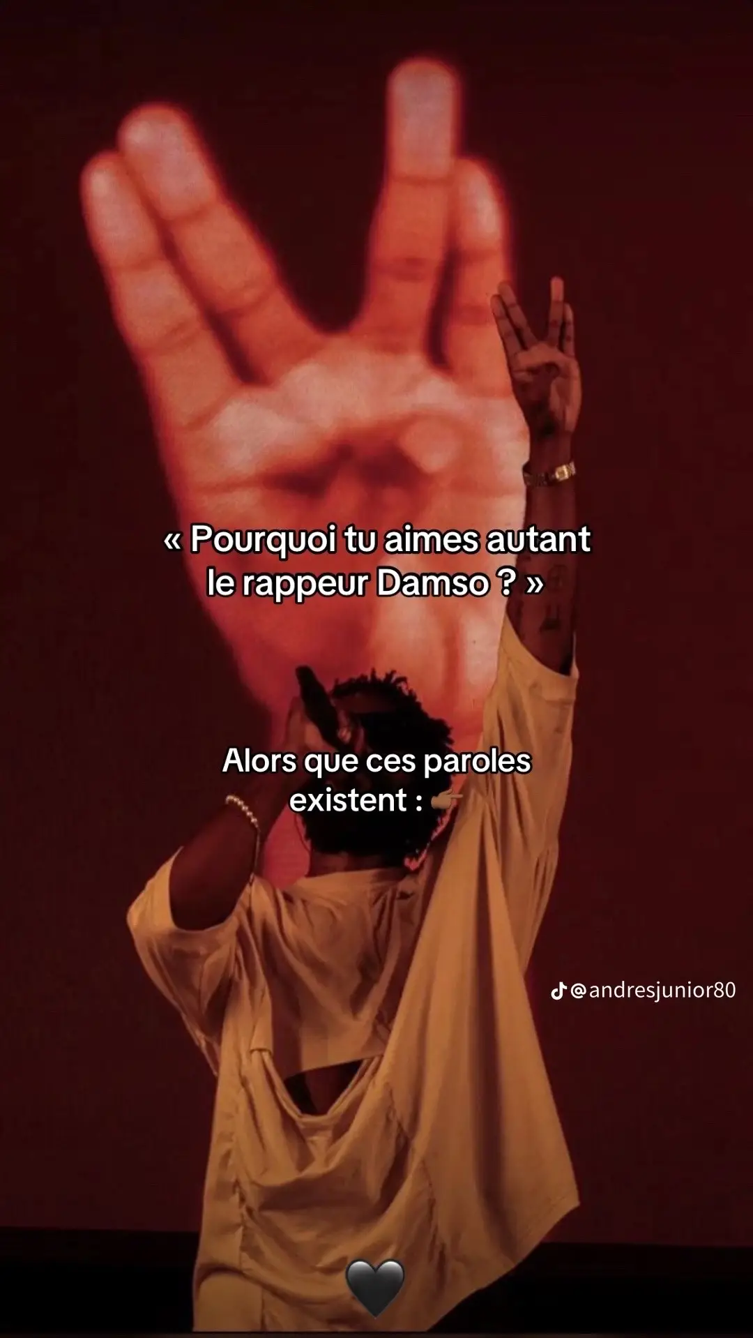 #Damso#🖖🖖❤❤