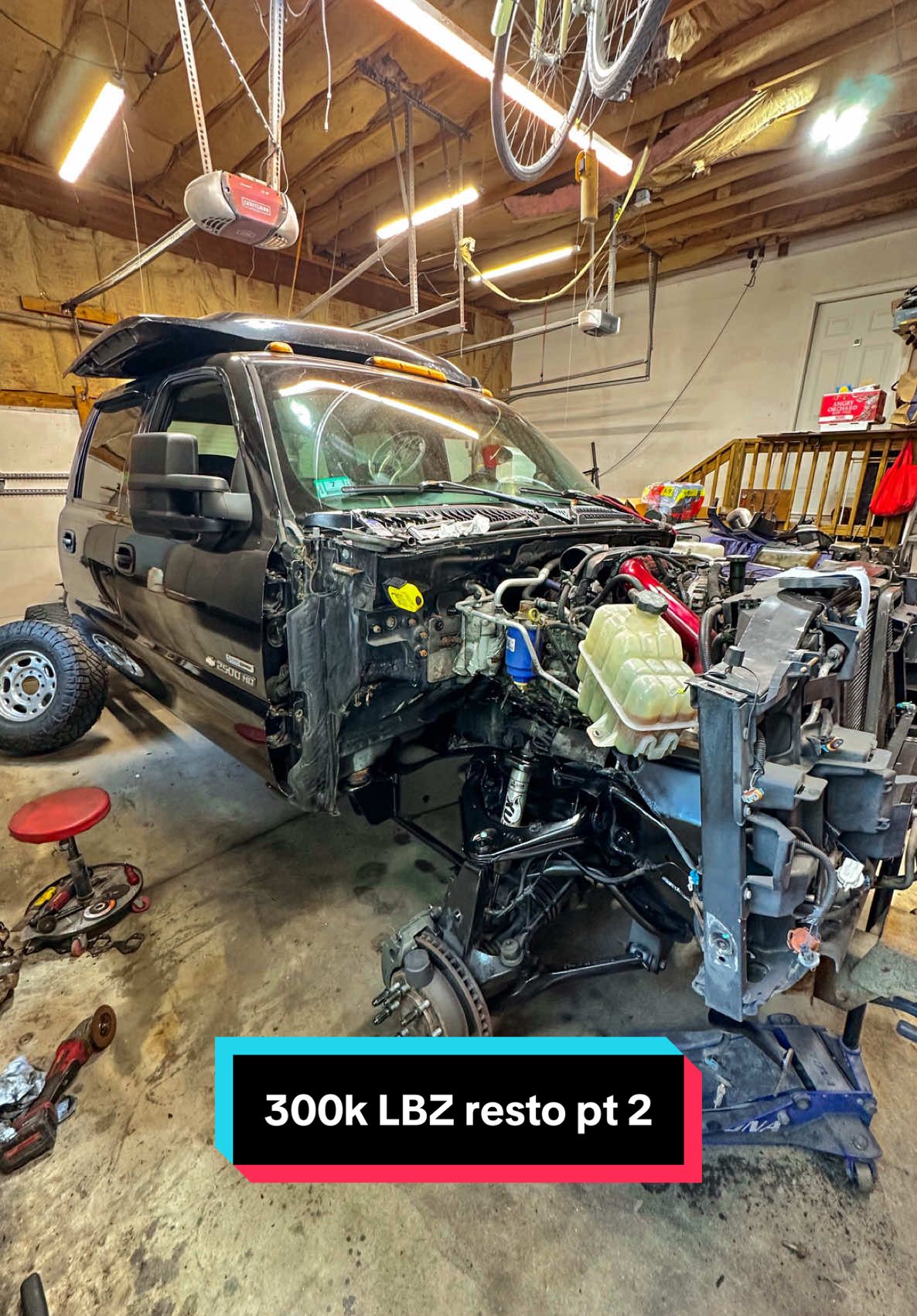 Forgot to mention in the video but wax and grease remover works great getting off the factory coating! #lbzduramax #rebuild #fypシ 