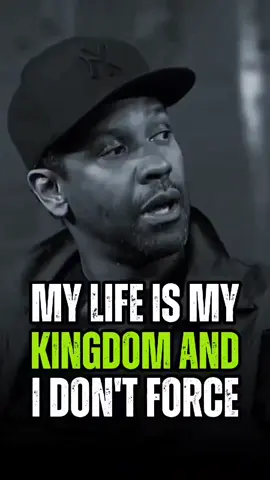 MY LIFE IS MY KINGDOM AND I DON'T FORCE #denglewashington #motivationalspeech #quotes #motivation #inspiration #Love #lovequotes #fyp #dailyquotes 