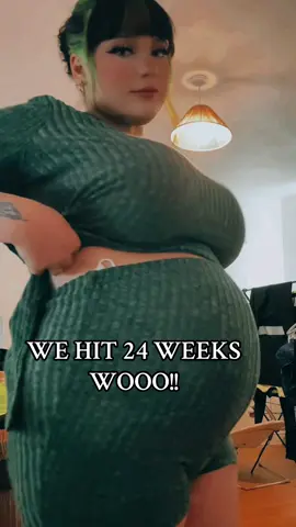 #viabilityweek #24weekspregnant #pregnancy #octoberbaby #babygirl #bumpupdates 