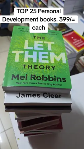 TOP 25 PERSONAL DEVELOPMENT BOOKS Each book is going for 399/= Each book comes with a free bookmark. Location: Nairobi along Ronald Ngala street at Royal Palm mall formerly Magic Business Center (next to Naivas) Wing A 3rd Floor Room AS22 0713054505 #reading #books #nairobibooks #motivation #BookTok #cheapbooks #personaldevelopment #viralvideos 