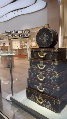 In disbelief rn 🥹 #fyp #artist #louisvuitton 
