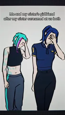 I know they stress Vi tf out 🤣 #arcane #arcaneseason2 #leagueoflegends #leaguetiktok #vi #viarcane #caitlyn #caitlynkiramman #jinx 