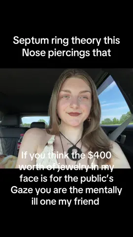 #septumringtheory #fypシ #fyp #nosepiercings 
