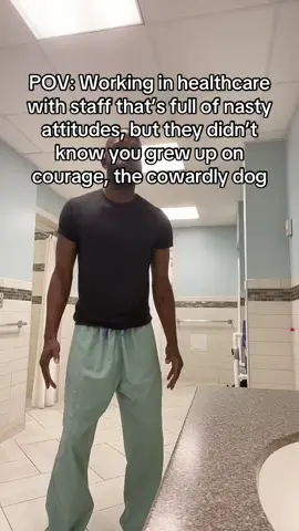A wheelchair has multiple uses #courage #couragethecowardlydog #nickalodeon #trend #healthcare #hospital #nursinghome #nursingschool #cna #lpn #rn #registerednurse #pct #funny #jokes 