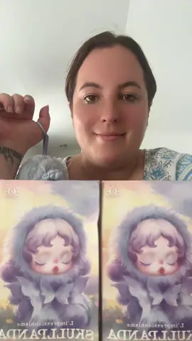 Opening my @Toy boxy order!! 2 skullpandas! Thank you so much Kiki 🥹 will absolutely be ordering again in the future!! #fyp #skullpanda #impressionism #pond #lightning #unboxing #happy #blessed #collection 