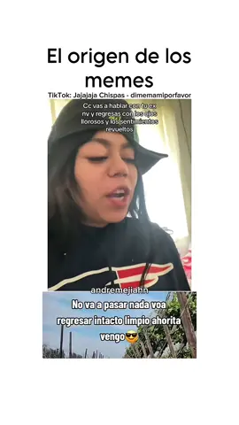 El origen de los memes “no va a pasar nada voa regresar intacto”#CapCut 