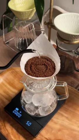 🤍.. #v60 #coffee #icedcoffee #fyp #4u #foryou #viral #explore .