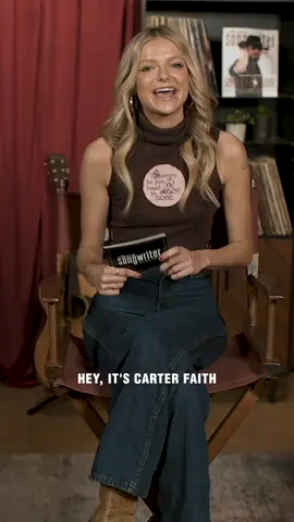 @Carter Faith absolutely crushed this round of Songwriter Rapid Fire, all delivered in true Carter fashion—calm, collected, and just the right amount of sass. ✨ Catch her new single 