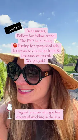 Start up tips! Paying for ads/sponsorship kills your algorithm on TT. No need for it. The fyp is full of nurses. The more we follow & engage the more it will push nurse content out. Also pace yourself or you will get cut off for following too fast! Much love up all my nurses! Thank you all for following. I hope to serve you in a way that encourages you that their is life beyond the bedside! Leverage the license. Start a business that you are passionate about. However, do not rely on any platform for income. It can all end tomorrow on these sites. #startuptips #nursesoftiktok #nurseburnout #nursebusiness #entrepreneurtips