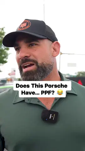 I gotta make sure this Porsche has PPF or I'm gonna be in a huge problem. #carownership #carmaintenance #carprotection #carlovers #carenthusiast #fy #fyp 