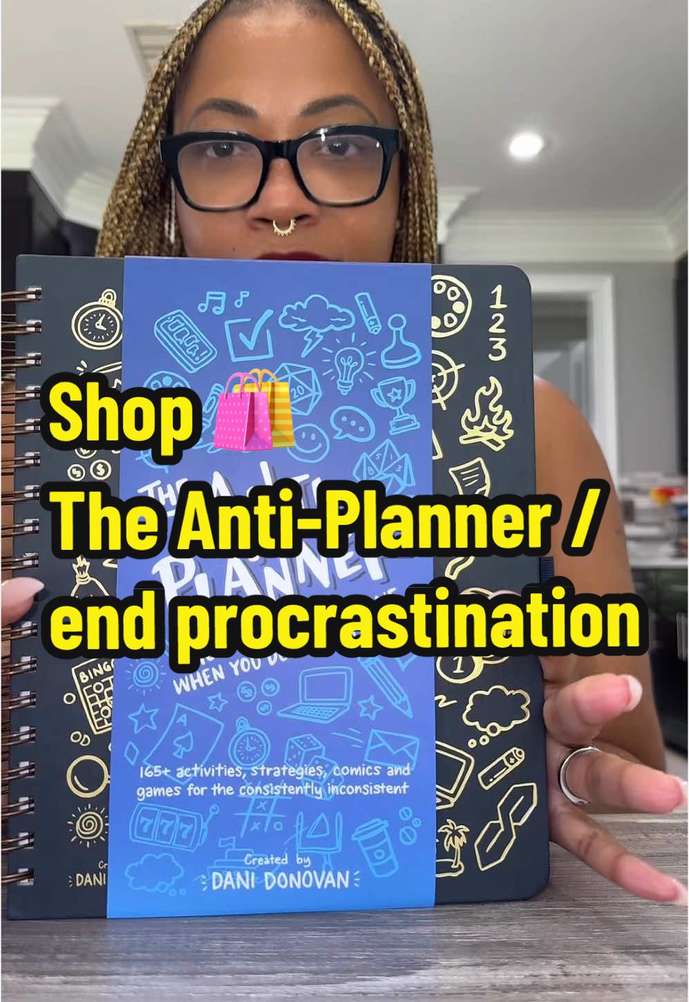 If you’re a procrastinator, then the anti-planner is for you!!! #tiktokshop #tiktokshopcreatorpicks #procrastinator #productivityhack
