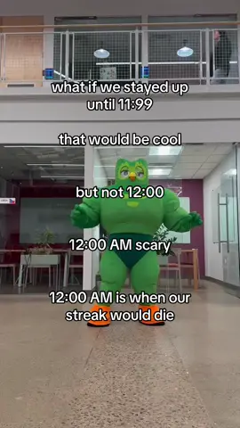 then we would have to use a streak freeze #duolingo 