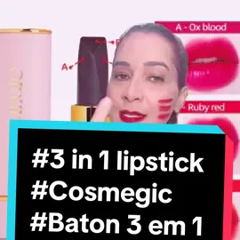#3in1lipstick #cosmegiclipstick #baton3em1 
