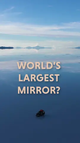 Have you heard of the largest mirror on Earth? Salar de Uyuni is not only the world’s largest salt flat it also transforms into a vast reflective surface when it rains. Formed from several prehistoric lakes that dried up over time, this landscape is now mostly desolate, except for the occasional flock of some familiar feathered friends. Overview host Dr. Joe Hanson explains more. Catch up on episodes of Overview now on @pbsterra!