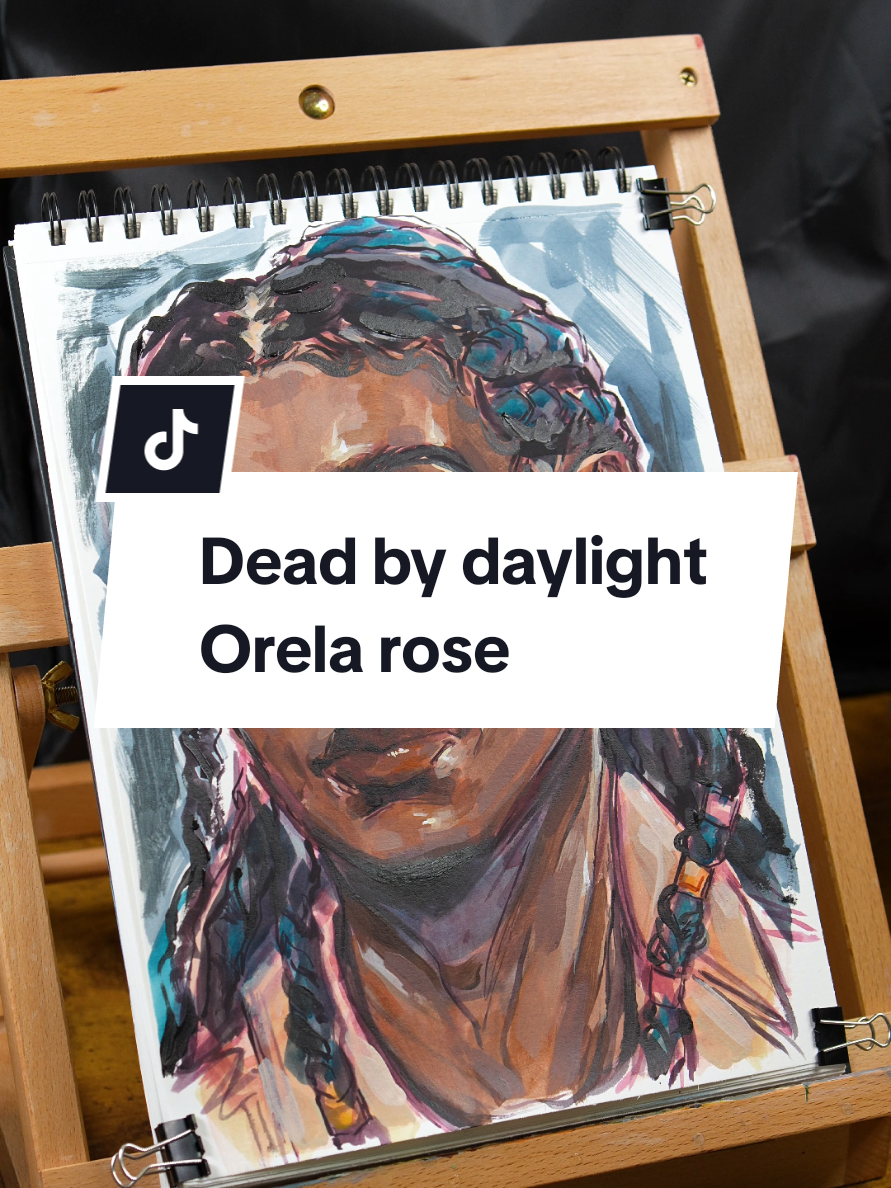 #deadbydaylight orela rose requested by @⃟   🌹 #deadbydaylightedits #deadbydaylighttok #dbdtiktok #sketchbookart #artistsontiktok 