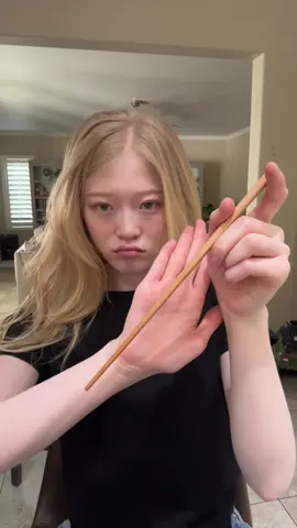 My chopsticks are never safe 