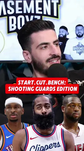 Start.Cut.Bench: NBA Shooting Guards Edition #NBA #basketball #sports 