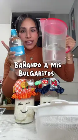 Así enjuago 🛁🧼 a mis 🍄 #bulgaros #bulgarosdeleche 