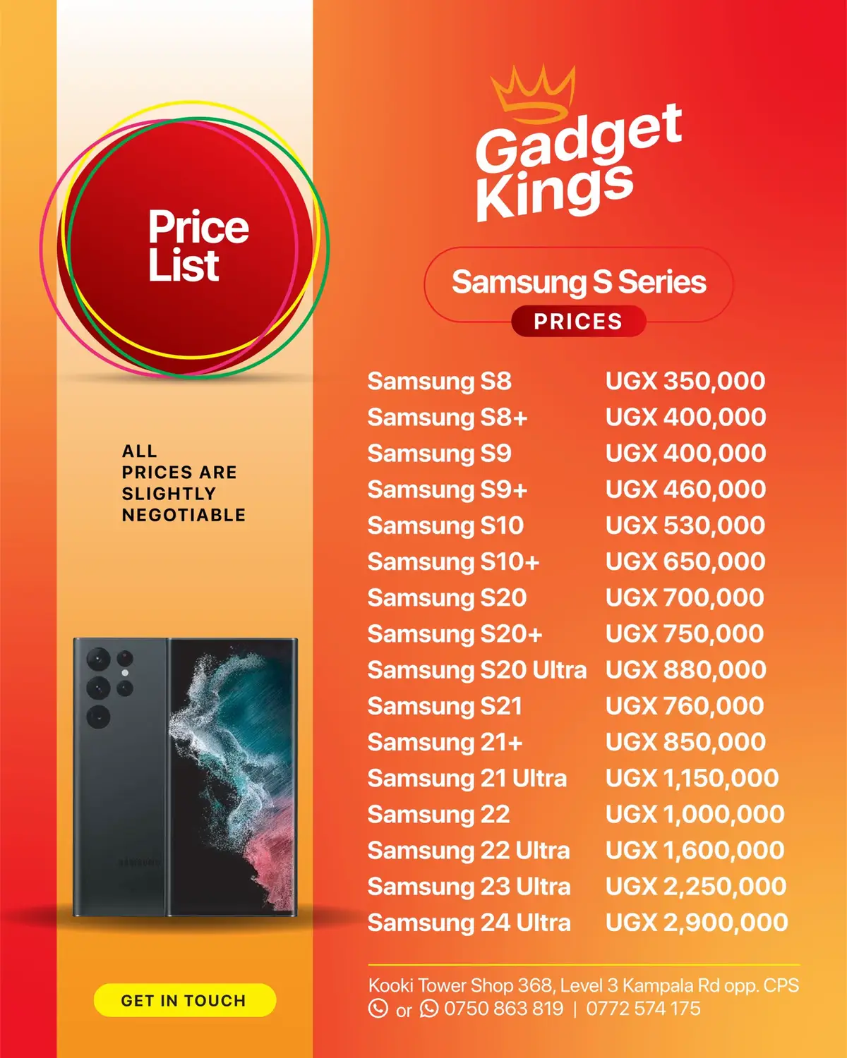 🌺 🌸🌸UK USED SMARTPHONES🌺🌸   TESTED TRUSTED AND APPROVED       🛍️🛍️WITH AMAZING DISCOUNTS 🛍️🛒   For Genuine and authentic smartphones  Call or WhatsApp JEFF  on 0772574175 or 0750863819.  Or Visit us at KOOKI tower level 3 shop 368 #foryoupage #fyyyyyyyyyyyyyyyyyyy🦋 #tiktokenya #foryoupage❤️❤️ #tiktokuganda🇺🇬🇺🇬🇺🇬 #AfricanMovies #AfricanMovies #gadgets #fyyyyyyyyyyyyyyyy #kampala_tiktokers #samsung #bobiwine #iphone #elijahkitaka 