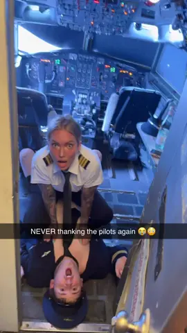 Don’t walk into the cockpit 