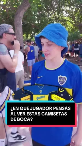 ¿QUIÉN SE TE VINO A LA MENTE? 🤔 La hinchas de #Boca y los recuerdos de los jugadores a los que asocian con las distintas camisetas históricas. 📺 Mirá los partidos de #DisneyPlus de la #FIFACWC 🏆🌎 en el Plan Premium #TikTokDeportes #Futbol  
