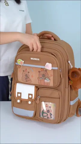 8 ngăn siêu tiện – sách vở, hộp bút, chai nước đều có chỗ riêng 🎒📚.Đeo balo êm như không đeo! Đúng chuẩn balo chống gù cho học sinh Tiểu học 💯#ĐángTiềnĐángMua #balochonggu #BaloTiểuHọcCaoCấp #iloveyoutiktok #vairalvideo 