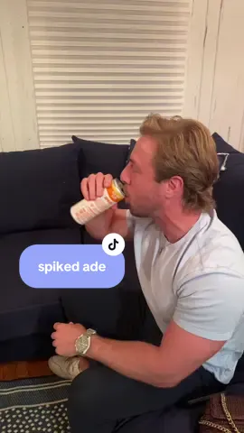 he may have folded under pressure…🤣🤣 but we promise @SpikedAde is delicious #spikedade #influencer #guyfriends #drinkreview #firstsip #spittake #hysterical #underpressure #bts #behindthescenes 