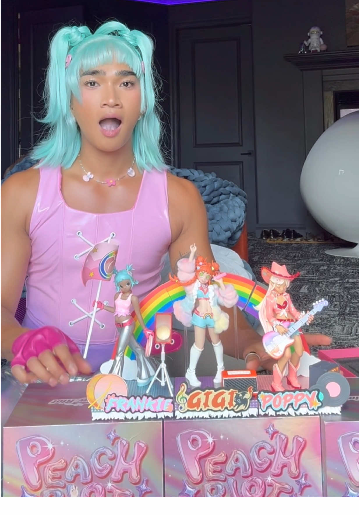 Part 2- Unboxing of Da Rainbow Riot🏳️‍🌈 Thank you @POP MART US 🩵🧡💕  