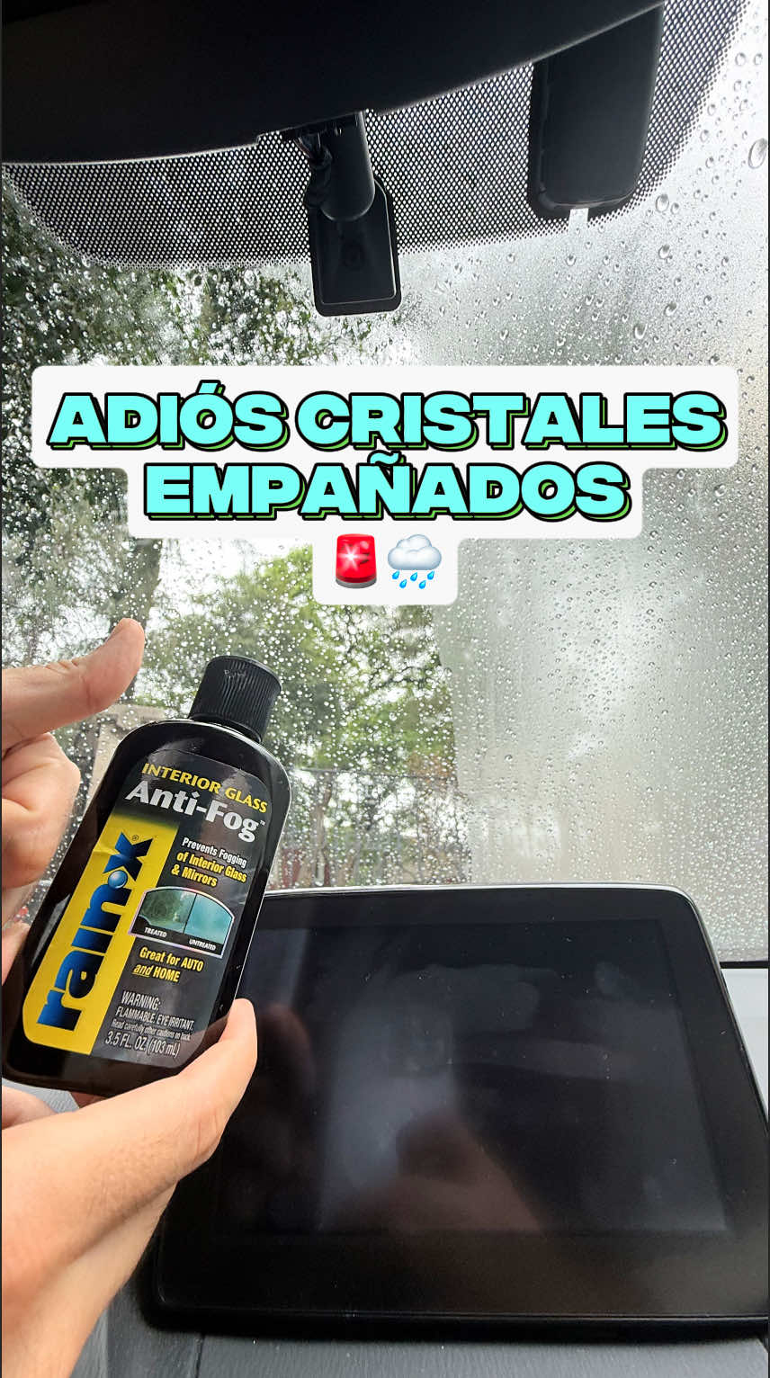 🚗💨 ¿Cristales empañados cuando llueve? Te dejamos el mejor hack para que tus vidrios nunca vuelvan a tener este problema. Fácil de aplicar, barato y funciona al instante. 👇 Cuéntanos si lo conocías o si quieres que pongamos a prueba otro. 📩 Suscríbete gratis a nuestro newsletter con los mejores hacks y productos para tu coche. Link en la bio.  #auto #coche #consejos #carro #lluvia #antiempañante #autozone #rainx #detailing #antifog #lavado #cristales #seguridad #tips