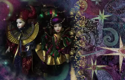 I’ve been obsessed with these dolls i think they’re so cute  • • • • #clowndoll#doll#clown#jester#jesterdoll#circus#pinterest#pinterestaesthetic#fyp#fypシ#oddities#edit#aesthetic#clownaesthetic#clowncore#whimsical#whimsy#whimsigoth#moodboard#moodboardaesthetic