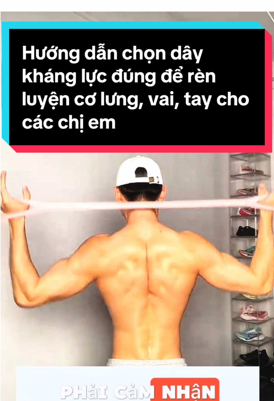 Hướng dẫn chọn dây kháng lực đúng để rèn luyện cơ lưng, vai, tay cho các chị em #taplung #taplungxo #taplungtainha #baitaplung #baitaptay #taptay #tapvai #tapvaithongon #huongdantapthehinh #tapgymtainha #tapgym #daykhangluc #daykhangluctapgym #daykhanglucso8 #daykhangluctapgymtainha 