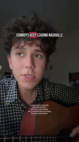 The gay cowboys keep leaving nashville 