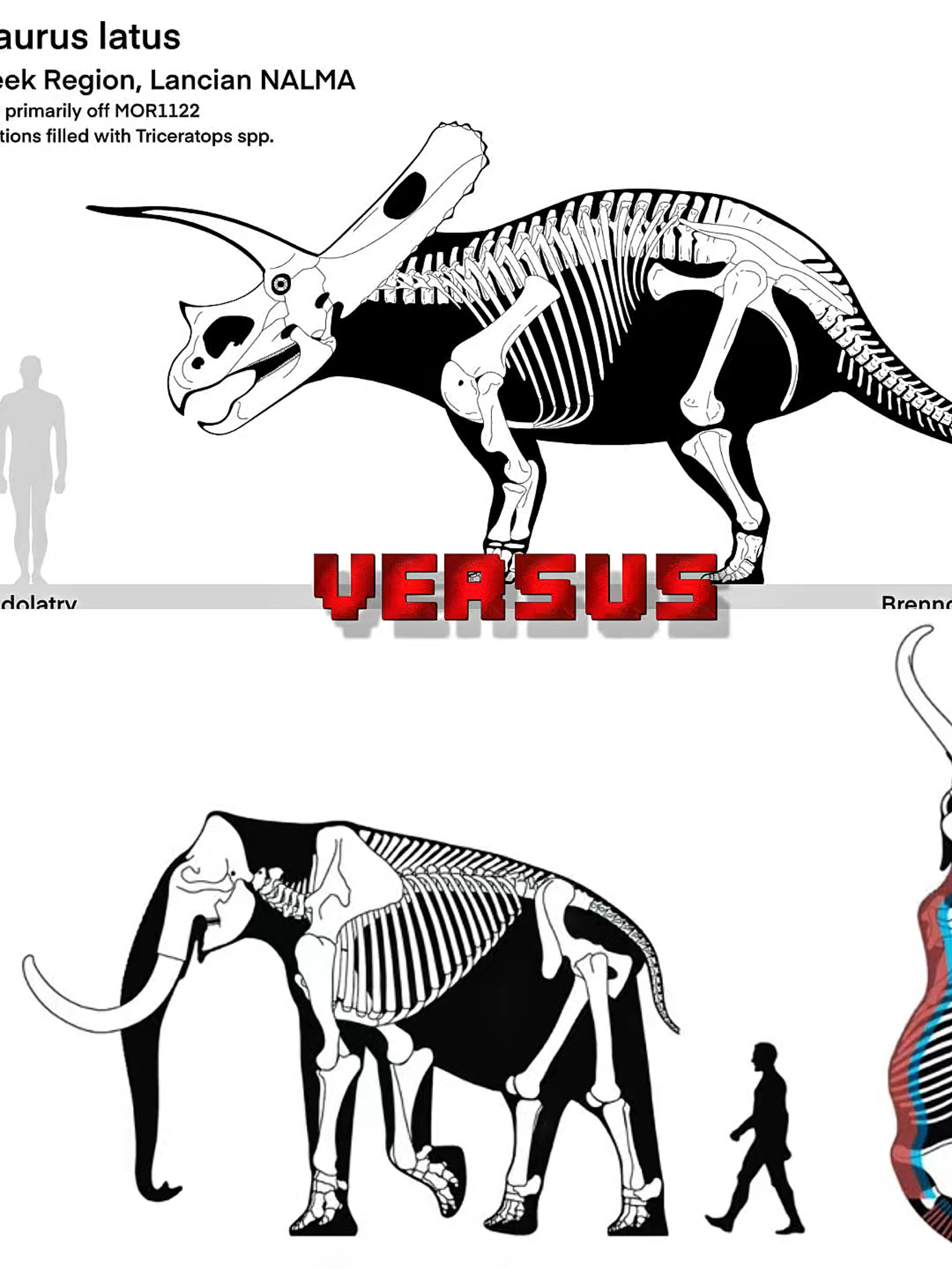 Torosaurus vs Columbian mammoth #vs #1v1 #dinosaur #shorts #animals #edit #paleontology #prehistoric #triceratops #elephant #mammoth @sharks_come_first @palaeoboi @crazy_paleontologist @livyatansoloeverything @dave_9427freeman