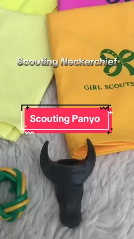 Scouting Panyo Neckerchief‼️‼️ Best Scouting Panyo, affordable but quality☑️ #yellowbasket #tiktokshop #fypシ゚ #tiktok #checkout #sellingfast 