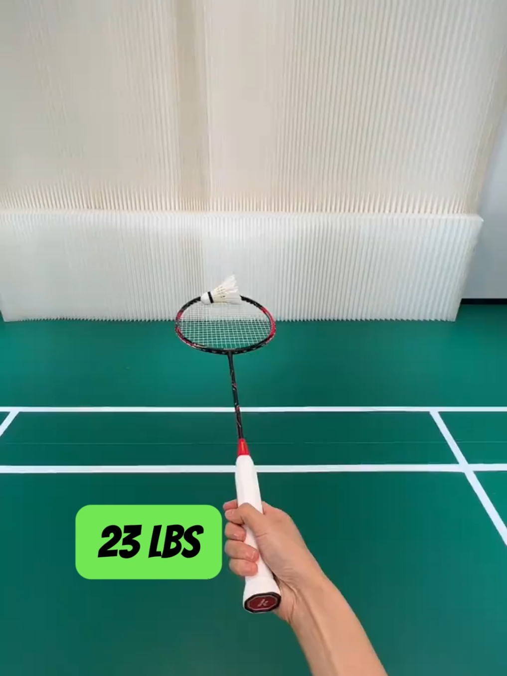 nomer berapa tarikan senar badminton kalian?? #badminton #tipsbadminton #badmin #fyp #badmintonplayer 
