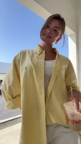 lazy day fit today @Ralph Lauren🧈 #fit #outfit #inspo #fitcheck #outfitinspo #yellow  #butteryellow 
