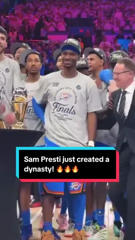 Sam Presti just crafted a dynasty! #NBA #okc #nbafinals #okcthunder #nbabasketball #greenscreenvideo #greenscreen 