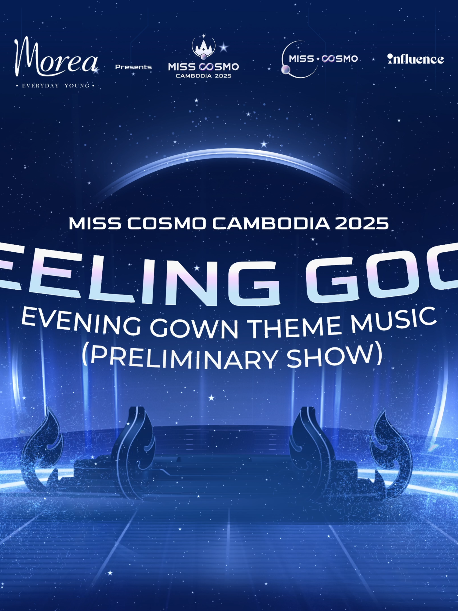 [REMIX] FEELING GOOD - EVENING GOWN MUSIC by MISS COSMO CAMBODIA 2025  សូមអញ្ជើញស្ដាប់កម្សាន្តបទចម្រៀងសម្រាប់ដើរម៉ូដរ៉ូបរាត្រីសមោសរទាំងអស់គ្នា ដែលត្រូវបានលាយបញ្ចូលភ្លេងដោយ Miss Cosmo Cambodia ឆ្នាំ២០២៥ អនុញ្ញាតឱ្យបេក្ខនារីគ្រប់រូបដើរដោយភាពជឿជាក់ក្នុងការប្រកួតរបស់ខ្លួន។  We invite you to feel the rhythm of elegance—our evening gown music, reimagined and remixed by Miss Cosmo Cambodia 2025. #MissCosmo #MissCosmoCambodia #MissCosmoCambodia2025 #ImpactfulBeauty #BeautyWithPurpose #InfluenceAgency