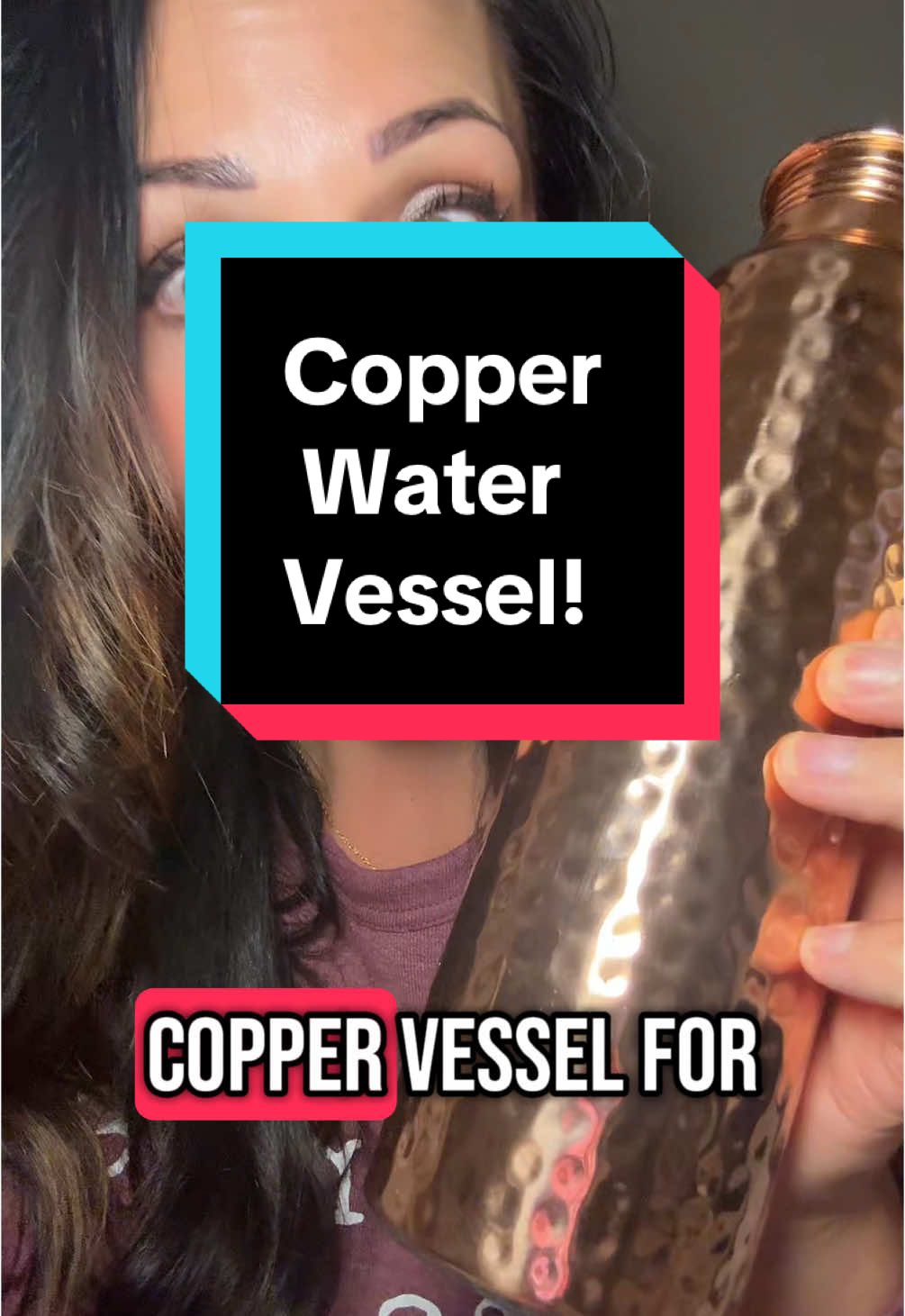 I FINALLY found a 100% copper vessel that’s worth recommending! This is not medical advice. Just for entertainment purposes. #copper #coppervessel #inflammation #digestion #cleanwater #nurse #nursesoftiktok #ayurvedicmedicine #healthy #body #tiktokshop #tiktokmademebuyit 