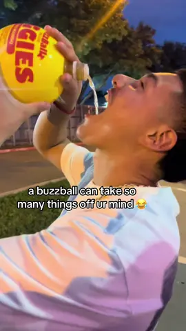 it was hot 🤮 #buzzball 