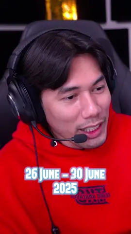 Mark the date 🗓 ❗26 June sehingga 30 June ni 7GL akan livestream bersama! Jangan lupa masuk live guys 😆 #HOKx7GL #GameOnHOK #2025HOK  #HOKBoleh #HonorOfKings #JomHOK #HOKPLUS #HOKPLUS628