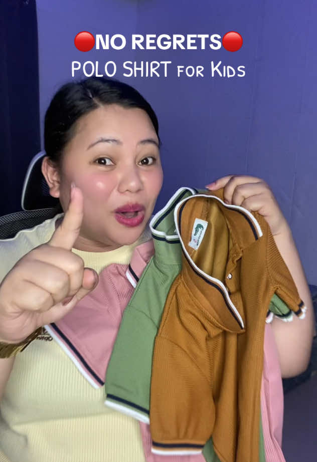 Sign nyo to mommies...ORDER na  KAyo🫰 Grabee Hindi nyo pagsisisihan. Ang ganda ng quality.. As in Babalikan nyo to pramisss😱 #poloshirtforkids #poloforkids #polo #forkids #fypシ 