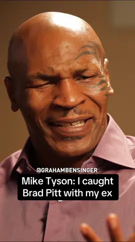 During his divorce from Robin Givens, Mike Tyson says he would routinely visit her house before heading to his lawyer’s office. One day, he showed up to find someone had arrived before him—Brad Pitt. Tyson explains what happened next, and why he insists he was never angry. #MikeTyson #BradPitt #divorce 