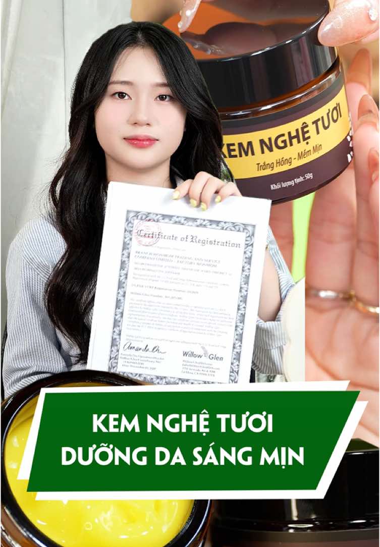 KEM NGHỆ TƯƠI - DƯỠNG DA SÁNG MỊN MÀNG #wonmom #ngomaiphuong #kemnghetuoi #mebau #chamsocda #kemnghe