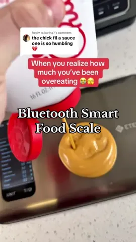 Replying to @karina𑁤 This smart food scale has really made tracking my nutrition easier than ever ! #smartscale #foodscale #macros #countingcalories #nutrition #Fitness 