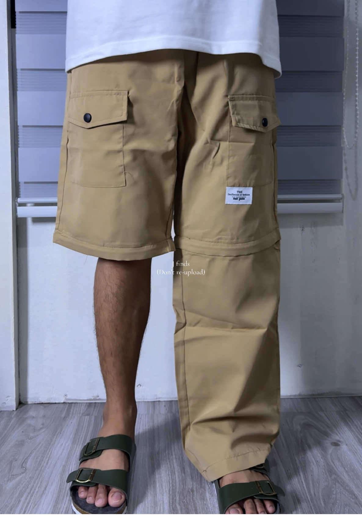 Cargo pants to short #pantsrecommendation #shortsformen #pantstoshorts #jfinds #jfindss 