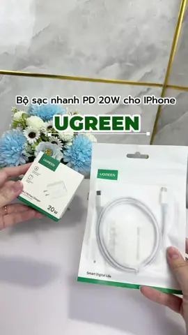 Bộ sạc nhanh 20W nhà UGREEN dây cap bọc dù xài bền lắm✨ #ugreen #sacnhanh20w  #sacnhanhiphone #sacnhanhiphone20w  #bosacnhanhiphone #saciphonechinhhang #review  #ngocthanhngo #thinhhanh #xuhuong 